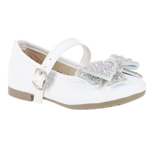 Ballerina de Gala Moño Destellos – Blanco